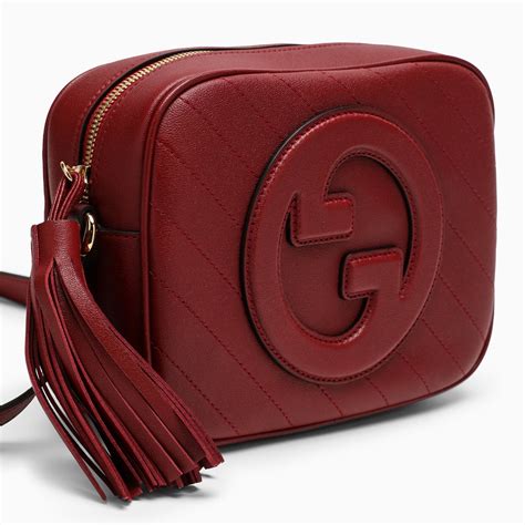 borsa gucci rossa pelle|gucci borse da donna.